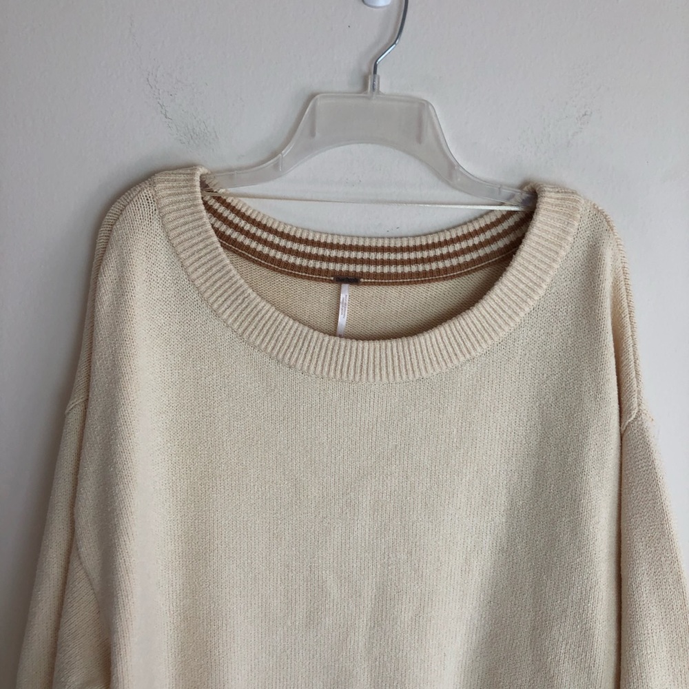NWT Free People Street Fair Tunic Sweater - Picture 6 of 10